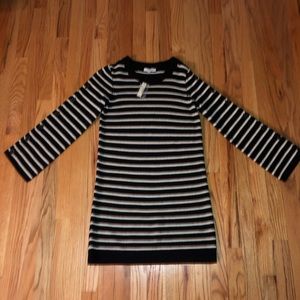 Madewell Striped sweater dress